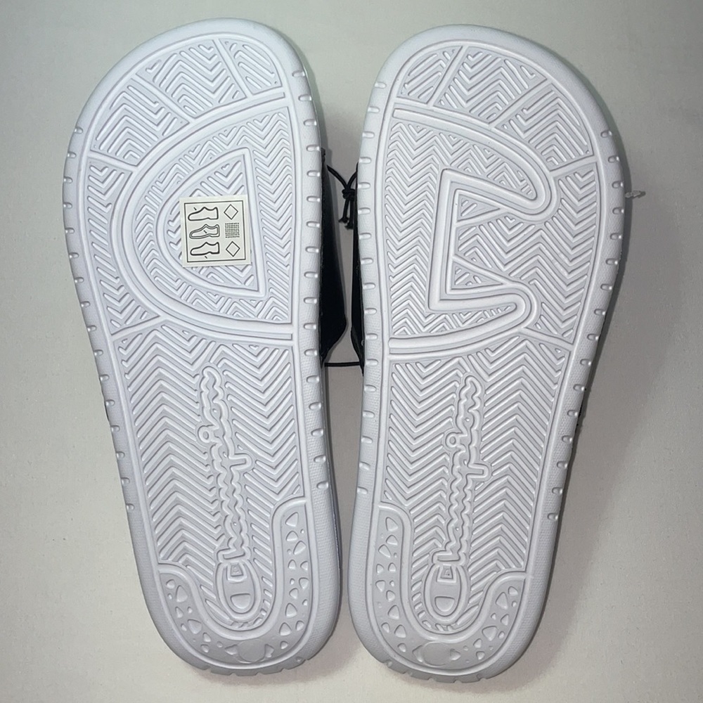 New Champion Women's Super Slide Black Sandals - Picture 6 of 12